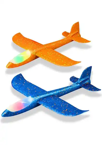 Çocuklar İçin Güvenli ve Eğlenceli LED Paket Uçak Oyuncakları Detaylı Tanıtımı