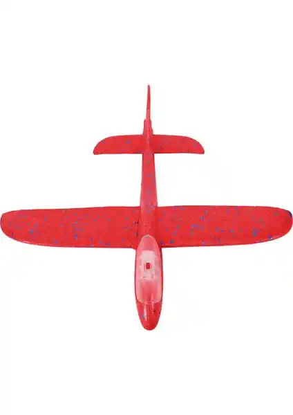 Çocuklar İçin Güvenli ve Eğlenceli Quueppty El Atma Uçan Planör Uçak 48 cm