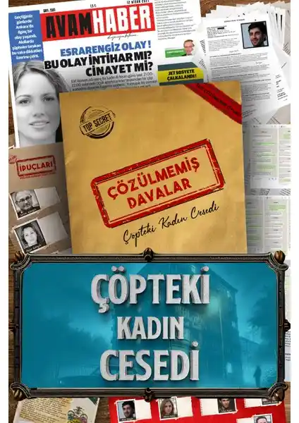Çözülme<miş> Davalar Dedektiflik Oyunu: Suç Çözümleme ve Gizemli Macera Deneyimi