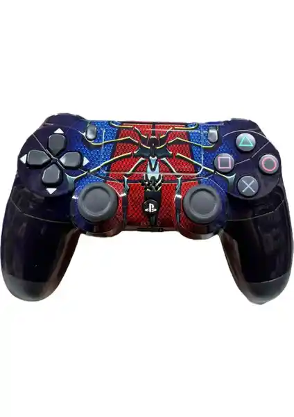 Crk Teknoloji PS4 Kablosuz Gamepad Spiderman Mavi – Yüksek Performans ve Tasarım