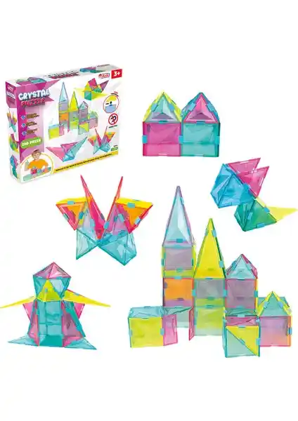 Dede Kristal Puzzle 200 Parça Çocuklar İçin Yaratıcı ve Güvenli Oyun Seçeneği
