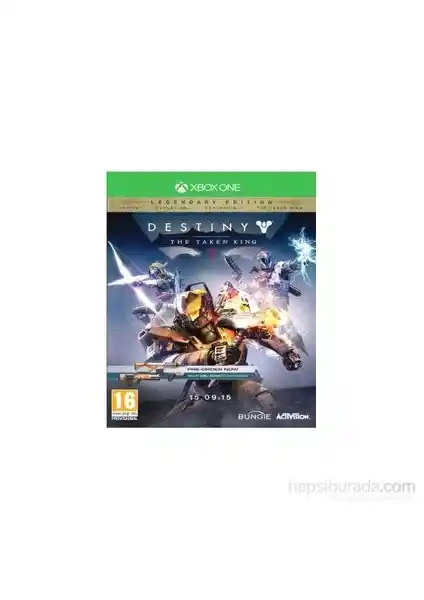 Destiny The Taken King Legendary Edition Xbox One için Gelişmiş İçerik ve Özellikler
