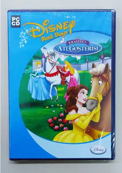 Disney Kraliyet Atı Gösterisi PC CD Oyunu Orijinal Kutulu Koleksiyon Parçası