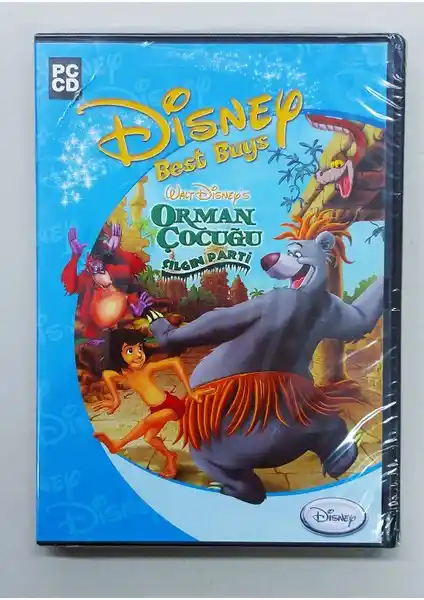 Disney Orman Çocuğu PC Oyunu Kutulu ve Orijinal, Türkçe Kılavuzlu Macera Oyunu