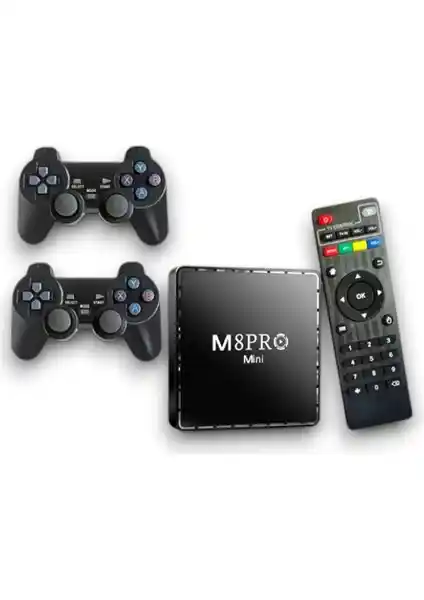 Ensiga M8 Pro TV Oyun Cihazı Gelişmiş Bağlantı ve Çok Yönlü Eğlence Çözümü