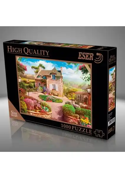Eser Puzzle 1000 Parça Toskana Vadisi Yatay Formatıyla Sanat ve Zeka Geliştirici