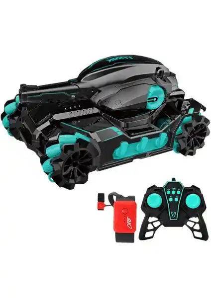 F Fityle Su Püskürtmeli RC Elektrikli Tank: Dayanıklı ve Çok Yönlü Oyun Aracı