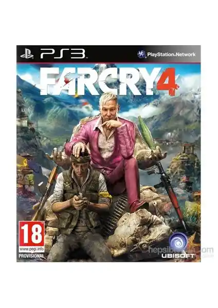Far Cry 4 PS3: Açık Dünya Keşif ve Aksiyon Dolu Macera Deneyimi