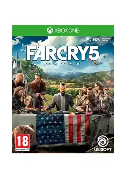 Far Cry 5 Xbox One için Gelişmiş Açık Dünya Macera ve Çok Oyunculu Oyun Deneyimi