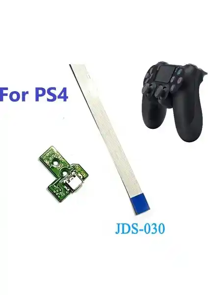 Feza Sony PS4 JDS-030 Şarj Soketi ve 12 Pın Kablo: Dayanıklı ve Kullanışlı Yedek Parça