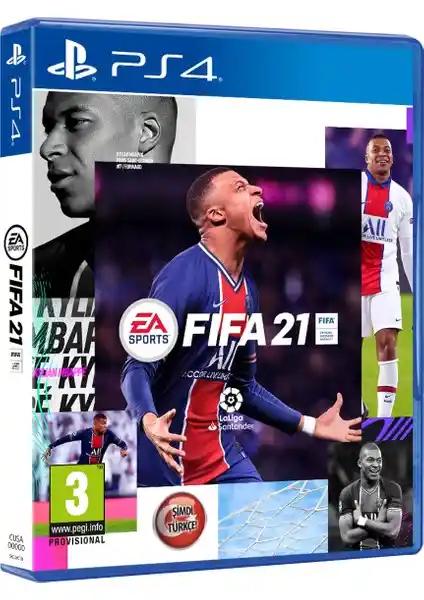 Fifa 2021 PS4 Türkçe Menü Gelişmiş Grafik ve Yenilikçi Oyun Modlarıyla Futbol Deneyimi