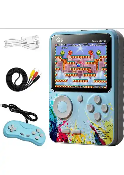 G5 Retro 3 İnç Taşınabilir Oyun Konsolu: Klasik ve Modern Oyun Deneyimi