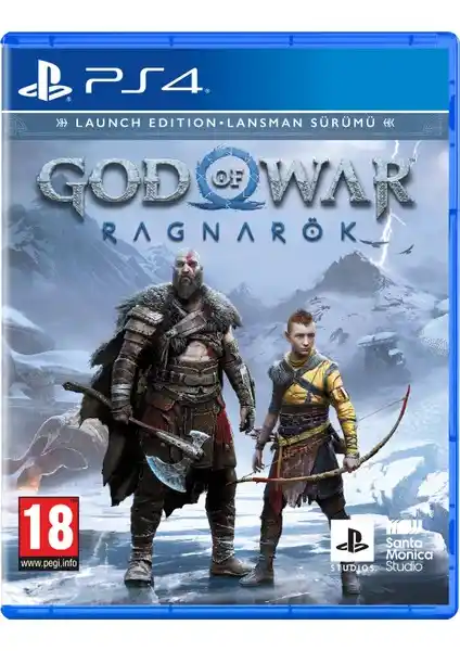 God of War Ragnarok Launch Edition PS4 Türkçe Altyazı ile Efsanevi Maceraya Davet