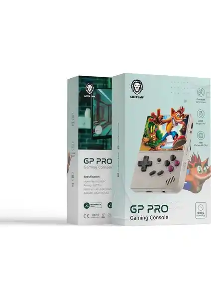 Green Lion GP PRO Oyun Konsolu: Yüksek Performans ve Uzun Pil Süresi ile Oyun Deneyimini Yeniden Tanımlayın