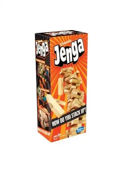Hasbro Gaming Jenga Denge ve Heyecan Dolu Stratejik Oyun Deneyimi