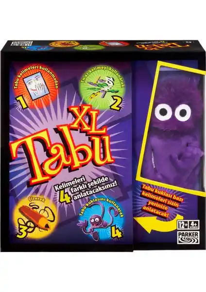 Hasbro Gaming Tabu XL: Çok Yönlü Eğlence ve Yaratıcılık Geliştiren Masa Oyunu