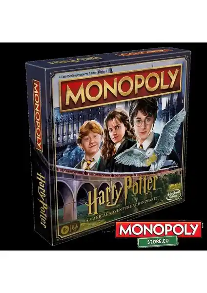 Hasbro Monopoly Harry Potter F9422: Büyülü Atmosferde Strateji ve Eğlence Sunan Masa Oyunu