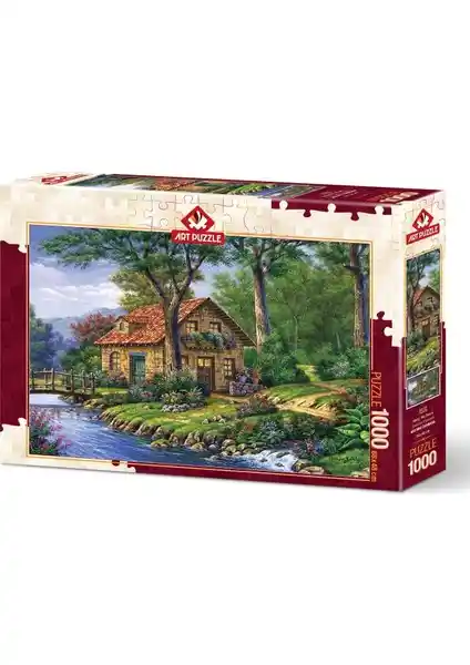 Huzurun Kıyısında 1000 Parça Puzzle Sanat ve Zeka Deneyimi İçin Uygun Ürün