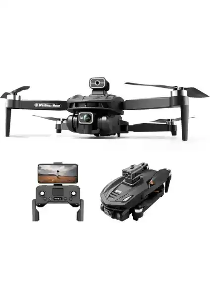 Hzl GPS Dual Kamera Engel Aşabilen Çift Kameralı Drone ile Yüksek Kaliteli Havadan Görüntüleme