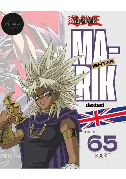 Kartopia Yu-Gi-Oh! İngilizce Marik Ishtar Destesi: Kaliteli ve Büyük Boyutlu Koleksiyon Kartları