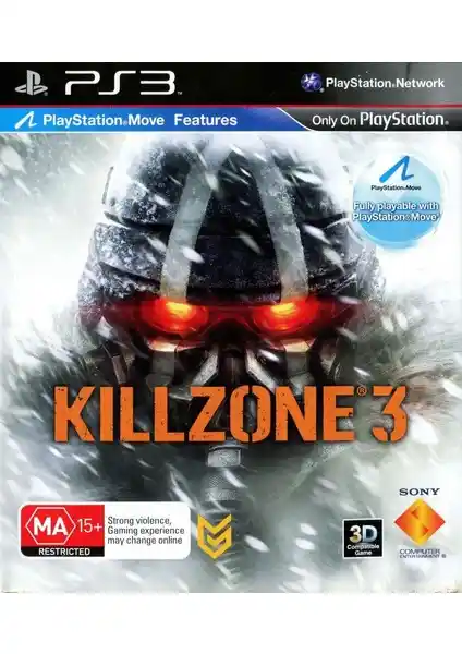 Killzone 3 PlayStation 3 İçin Yüksek Kaliteli Savaş ve Aksiyon Oyunu
