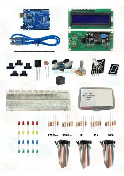 Kirpilab Arduino Başlangıç Seti ile Elektronik ve Kodlama Öğrenimine Gelişmiş Başlangıç