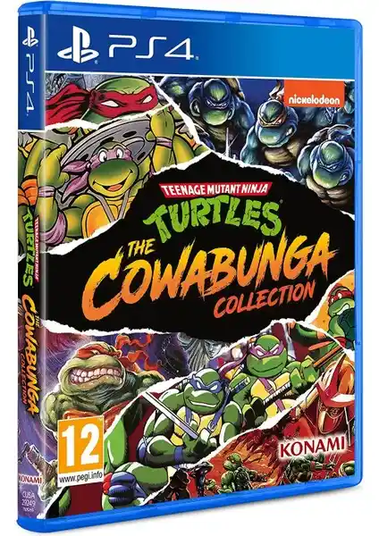 Konami Ninja Turtles: The Cowabunga Collection PS4 için Orijinal ve Yüksek Puanlı Oyun Koleksiyonu