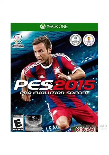 Konami PES 2015 Xbox One Futbol Oyunu Gelişmiş Grafikler ve Gerçekçi Oynanış Özellikleriyle
