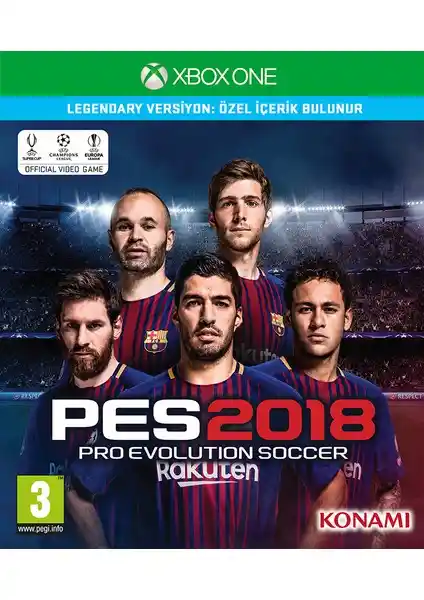 Konami PES 2018 Legendary Edition Xbox One Futbol Simülasyonu Güncel ve Detaylı Rehber