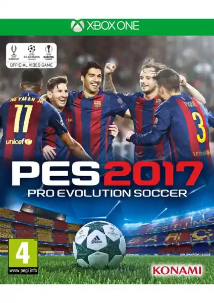 Konami Xbox One PES 2017: Gerçekçi Grafikler ve Yenilikçi Oyun Mekanikleri ile Futbol Deneyimi
