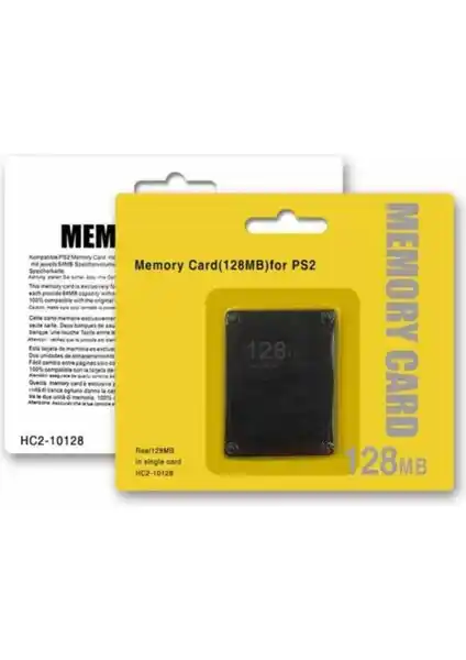 Konsol Plus PS2 Hafıza Kartı 128MB Güvenilir ve Kullanımı Kolay Depolama Çözümü