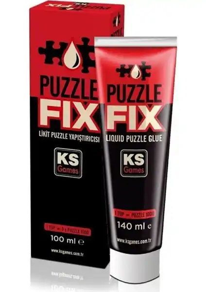 KS Games 100 Ml Puzzle Fix Tüp Puzzle Yapıştırıcı: Güçlü ve Pratik Puzzle Yapıştırma Çözümü