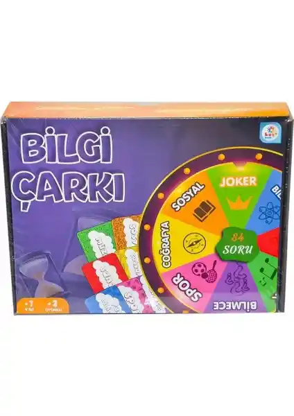 Laço Kids Utku Oyuncak LC7505 Bilgi Çarkı: Eğitici ve Eğlenceli Çocuk Gelişim Oyuncağı