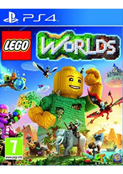 Lego Worlds PS4 için açık dünya ve yaratıcılık odaklı eğlence oyunu