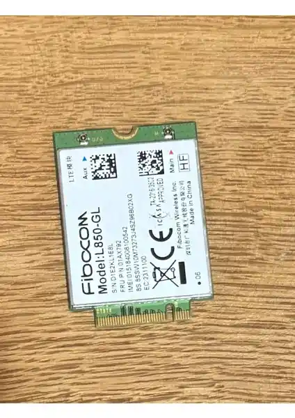Lenovo ThinkPad Fibocom L850-GL M.2 WWAN Modülü: Yüksek Hızlı ve Güvenilir Mobil Bağlantı Çözümü
