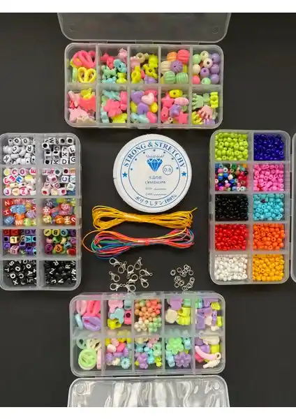 Livza Bijuteri Çift Şeker Hobi Takı Setiyle Yaratıcılığınızı Geliştirin ve Eğlenceli Vakit Geçirin