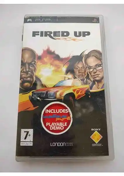 LONDON Fired Up PSP Oyunu Modern Savaş Temalı Aksiyon ve Çok Oyunculu Deneyim