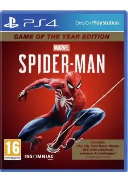 Marvel's Spider-Man: Game Of The Year Edition PS4 için detaylı inceleme ve özellikler