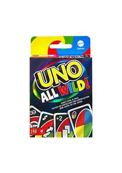 Mattel UNO All Wild Kart Oyunu: Renkli ve Sürprizlerle Dolu Stratejik Oyun Deneyimi