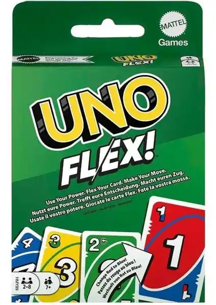Mattel UNO Flex Kartlar: Renk Değiştirme Özelliğiyle Yenilikçi Kart Oyunu