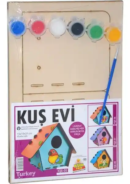 Melfxxl 5070 Kumtoys Kuş Evi: Çocuklar İçin Eğlence ve Gelişim Fırsatı