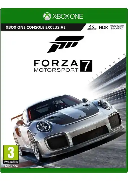Microsoft Forza 7 Motorsport Xbox One: Yüksek Performans ve Gerçekçilik Sunan Otomobil Yarış Oyunu