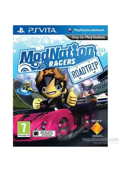 ModNation Racers: Road Trip PS Vita için Yenilikçi Yarış ve Tasarım Deneyimi