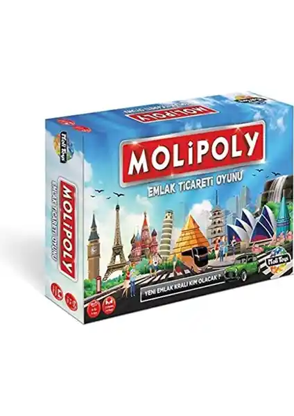 Molipoly: Emlak Ticaretiyle Stratejik Düşünme ve Eğlenceyi Birleştiren Oyun