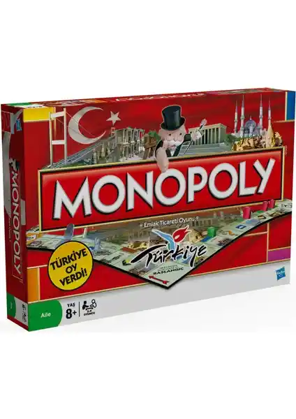 Monopoly Türkiye: Türkiye'nin Şehirlerini Keşfederek Strateji ve Eğlence Dolu Bir Masa Oyunu
