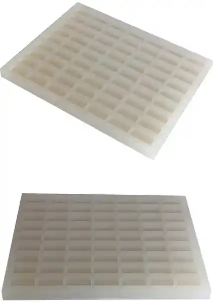 Nana Art 1/12 Ölçekli Boşluklu Tuğla Silikon Kalıp Minyatür Taş Üretim Aracı