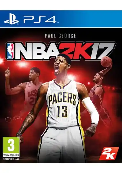 NBA 2K17 PS4 Basketbol Oyunu: Gerçekçi Grafikler ve Çeşitli Modlarla Zengin Deneyim