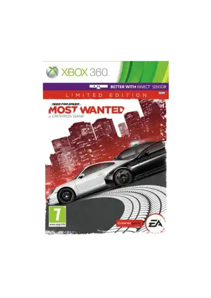Need For Speed Most Wanted Xbox 360: Sınırlı İçeriklerle Hız Tutkunlarına Özel Yarış Deneyimi