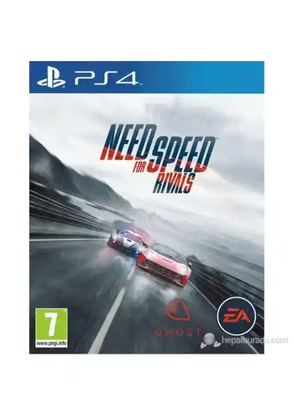 Need For Speed Rivals PS4 için yüksek grafik ve gerçekçilik sunan heyecan verici yarış oyunu
