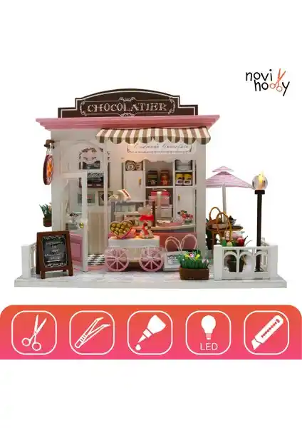 Novi Minyatür Maket Ev Kiti ile Yaratıcı Hobi ve Dekorasyon Fırsatı